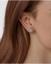 Fossil - Mop Rose Gold-Tone Earring