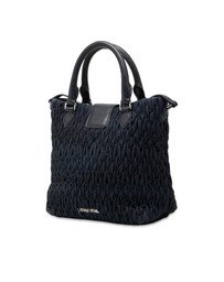 Pre-Loved by Azura Reborn - Pre-Loved Matelasse Denim Crystal Satchel