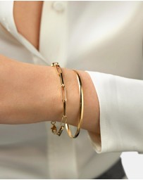 Michael Hill - 65mm Bangle in 10kt Yellow Gold