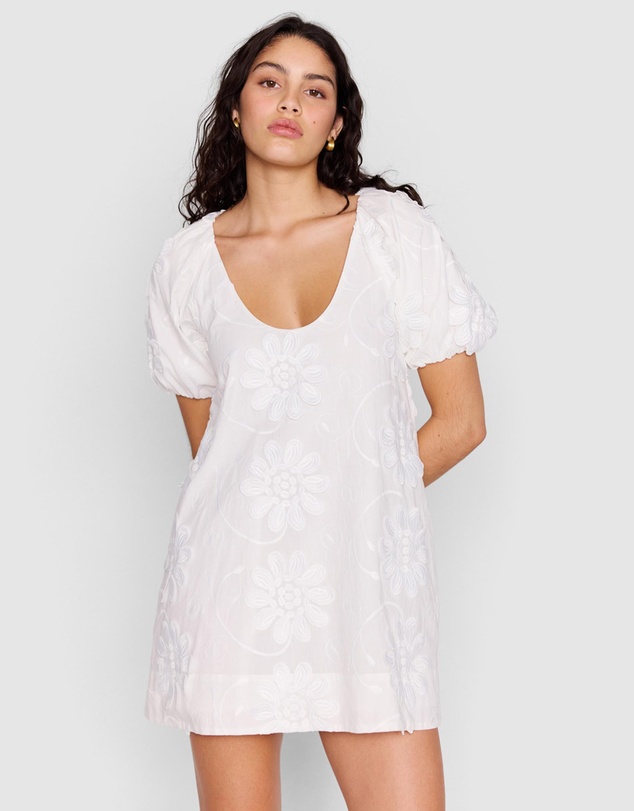 MINKPINK - Alessia Smock Mini Dress