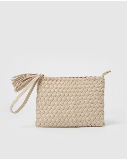 Arms Of Eve - Lavinia Clutch Bag - Cream