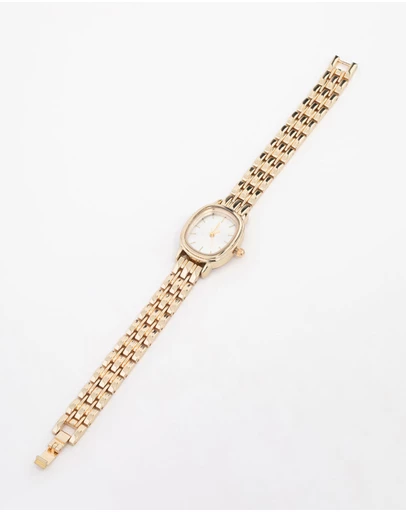 Lovisa - Small Gold Oval Watch