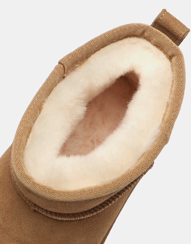 EVERAU - Australian Shepherd Ugg Thick Bottom Ronnie Cow Suede Upper UGG Boots