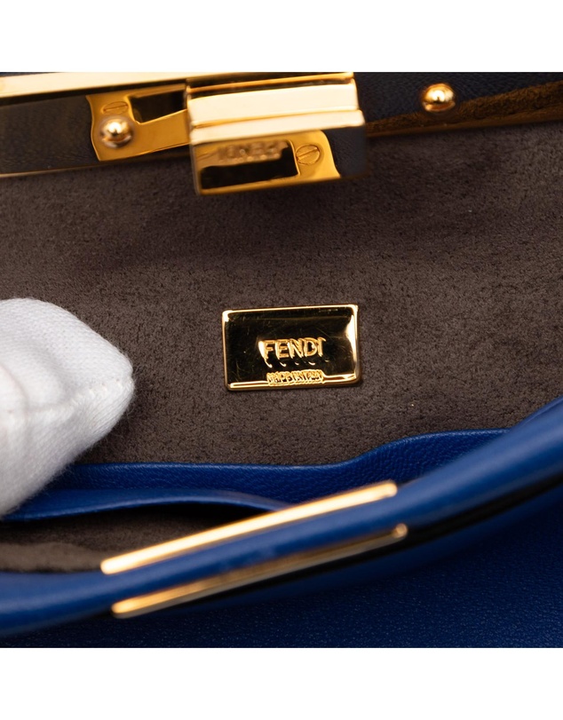 Pre-Loved by Azura Reborn - Pre-Loved Micro Shiny Nappa Peekaboo Iconic Satchel