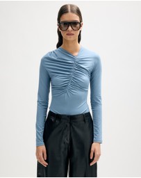 Minima Esenciales - Tore Gathered Jersey Bodysuit