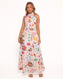 Petal & Pup - Betsy Halterneck Maxi Dress - Dolce Vita