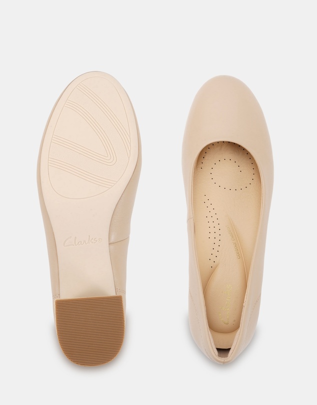 Clarks - Cord Nude
