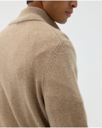 AERE - Merino Wool Quarter Zip Sweater