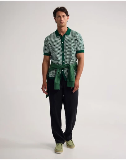 Oxford - Jacob Jacquard Polo