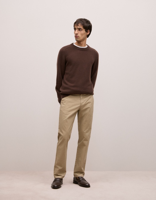 Trenery - Regular Fit Chino in Desert