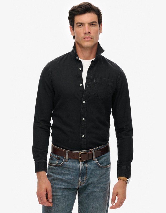 Superdry - Essentials Long Sleeve Denim Shirt