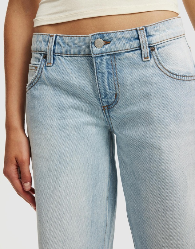 Cotton On - Low Rise Straight Jeans
