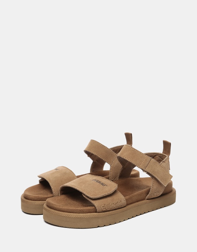 EVERAU - EverAU Ugg Carla Cow Suede Upper Sandals