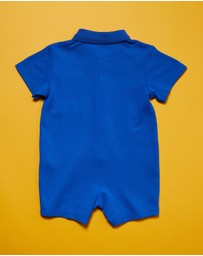 Timberland - Short Sleeve All-in-One and Bucket Hat Set - Babies