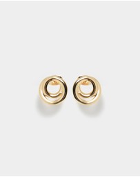 Forcast - Ellianna 16K Gold Plated Earrings