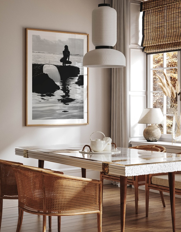 Olive et Oriel - Salty II by Mario Stefanelli Art Print
