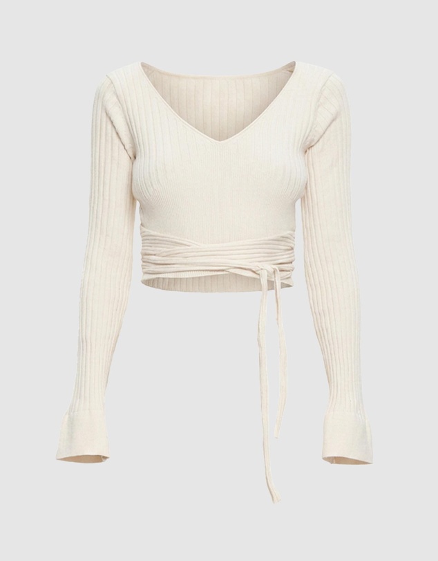 KIVARI - Daphne Rib Knit Top