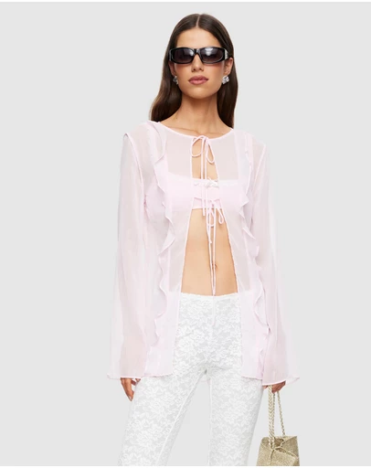 Lioness - Barely There Tie Top