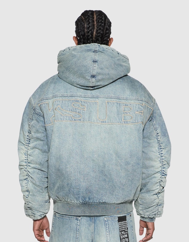 Ksubi - Slouchy Bomber Jacket Astral Sott