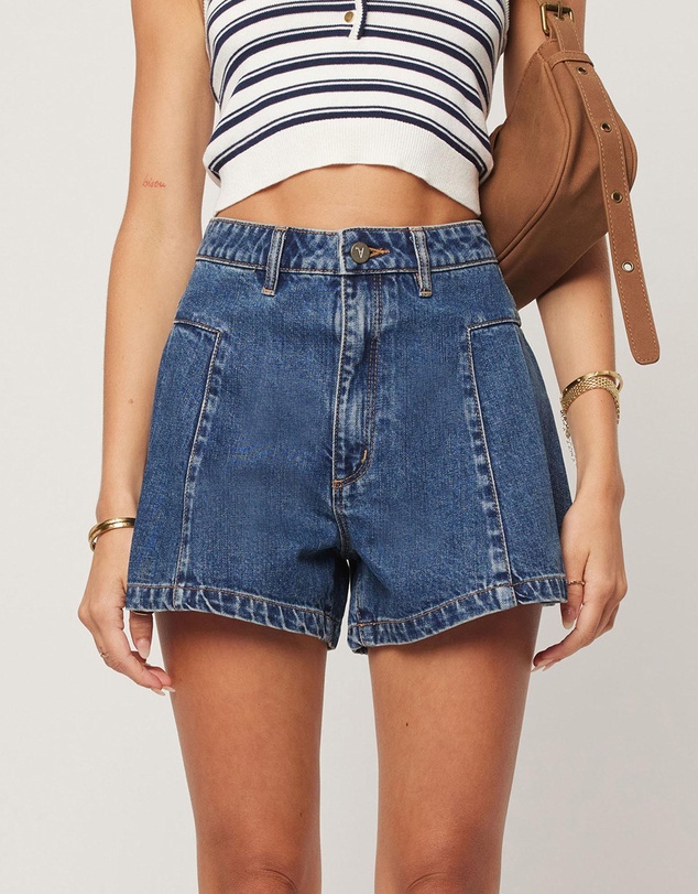 Abrand - 94 Pleated Shorts Bella