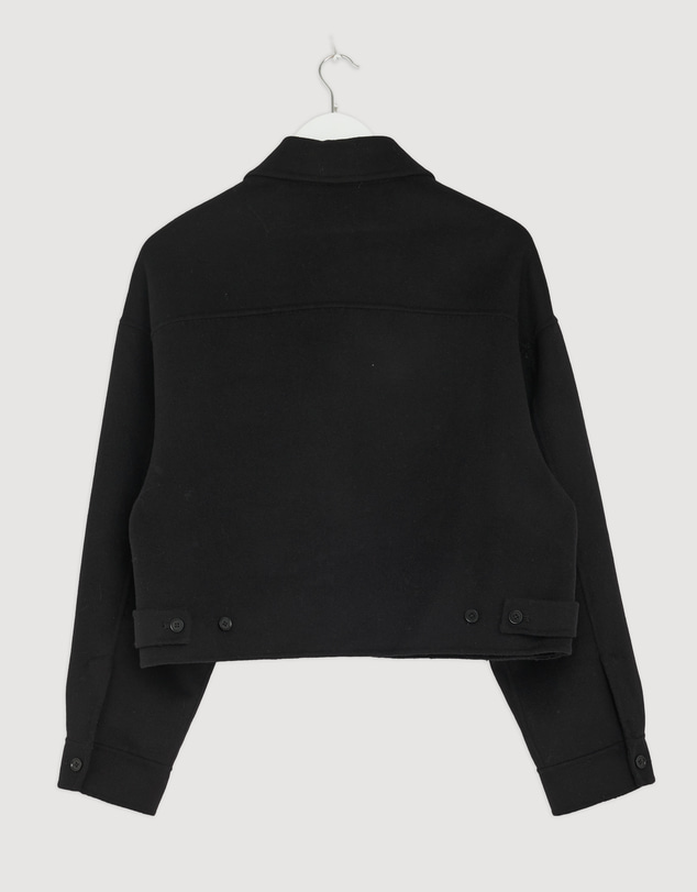Revibe - Repaired Assembly Label Dallas Wool Jacket - AU 8