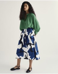 Seasalt - Seasalt Cornwall Blue Mevagissey Skirt