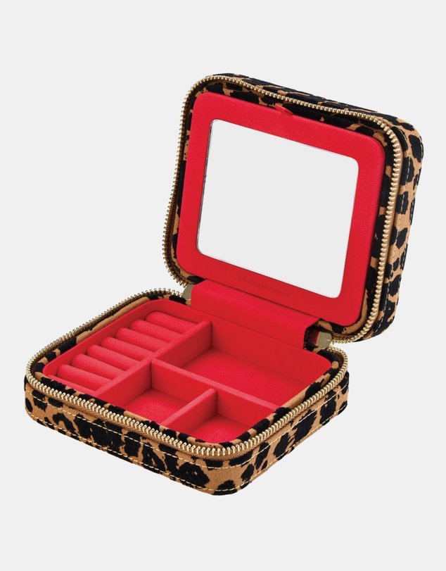 Wolf - WOLF Savanna Leopard Print Jewellery Zip Case