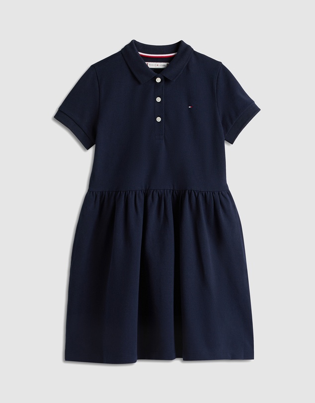 Tommy Hilfiger - Short Sleeve Polo Dress - Kids