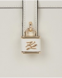 Karl Lagerfeld - K/Autograph Padlock Small Trunk Bag