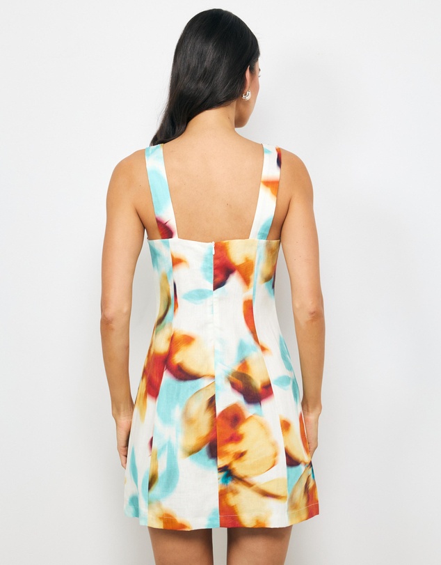 AERE - Emia Linen Mini Dress