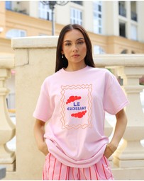 Vacancy Co - Le Croissant Tee