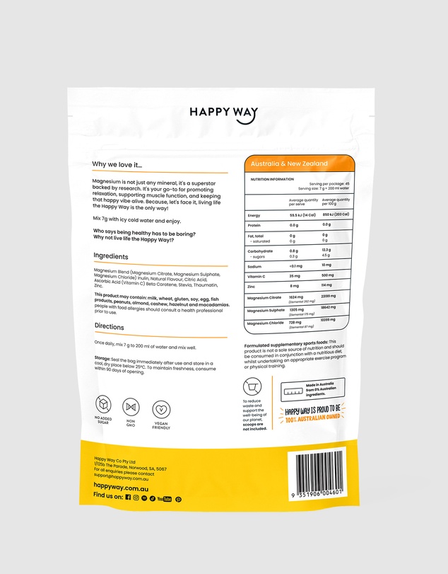 Happy Way - Tropical Magnesium Powder