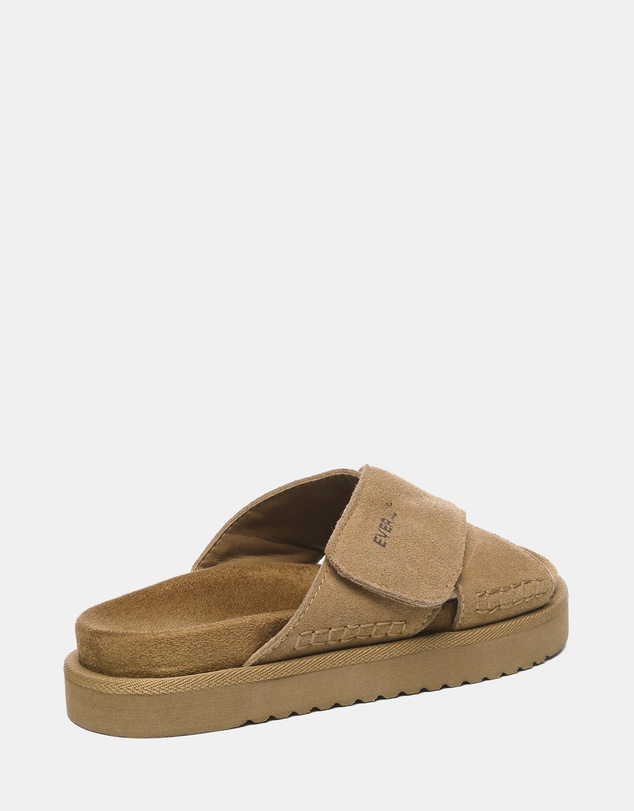 EVERAU - EverAU Ugg Lilac Cow Suede Upper Sandals