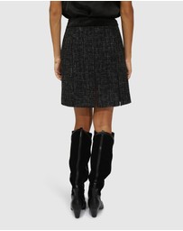 Belle & Bloom - Set Me Free Tweed Skirt