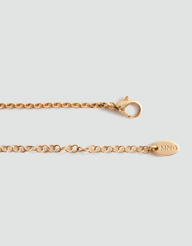 M.N.G - Long Pendant with Stones