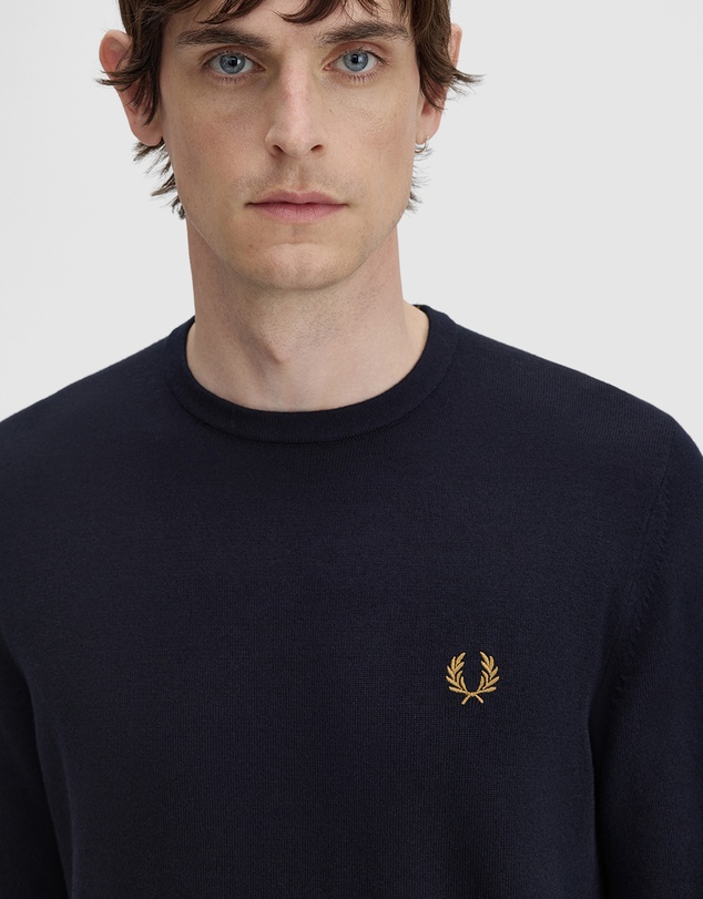 Fred Perry - Classic Crew Neck Jumper
