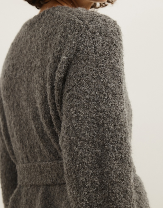 Atmos&Here - Jovie Boucle Knit Cardigan
