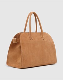 Oxford - Bridget Top Handle Suede Bag