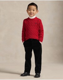 Polo Ralph Lauren - Cable-Knit Cotton Sweater - ICONIC EXCLUSIVE - Kids