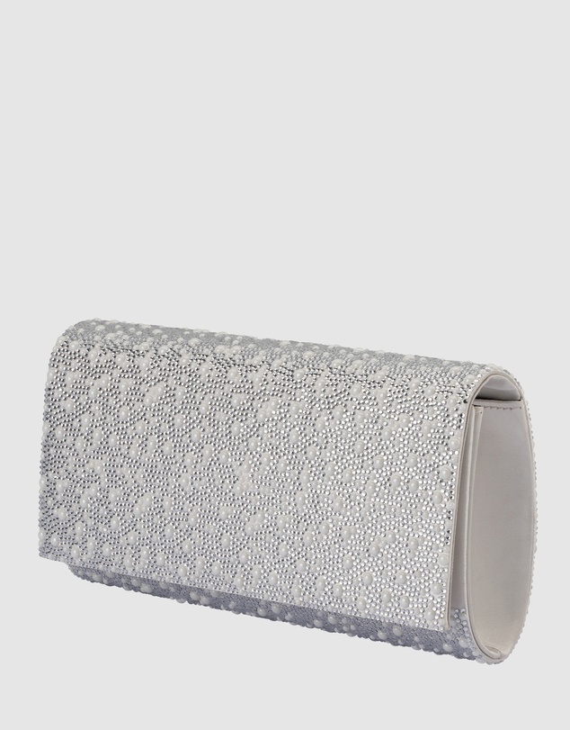 Olga Berg - Danna Crystal And Pearl Clutch