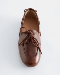 & Other Stories - Leather Boat Shoes