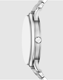 Emporio Armani - Silver Tone Analogue Watch
