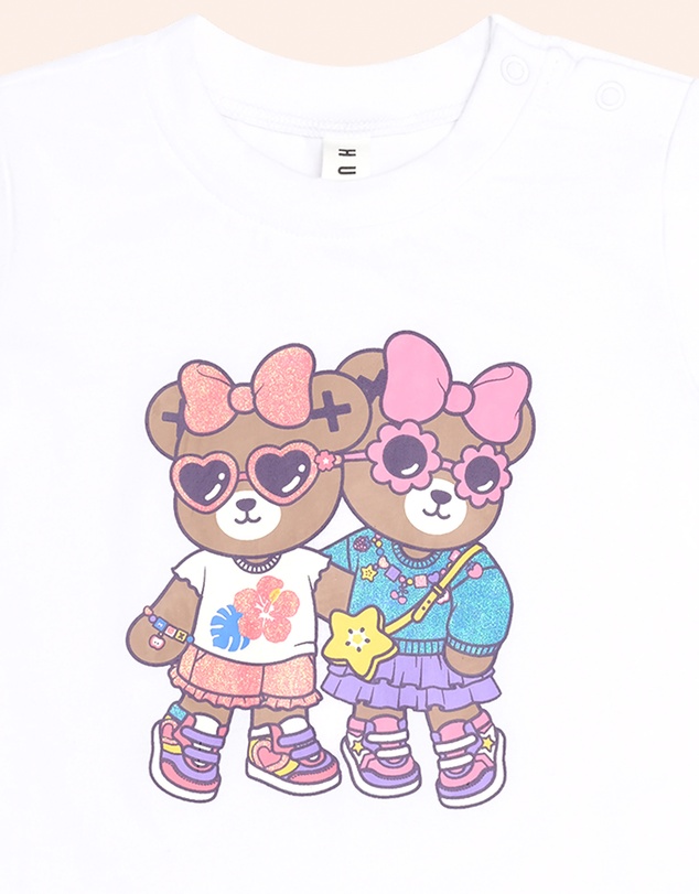 Huxbaby - Tropical Friends Tee - Babies-Kids