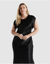 Seed Heritage - Satin Column Dress