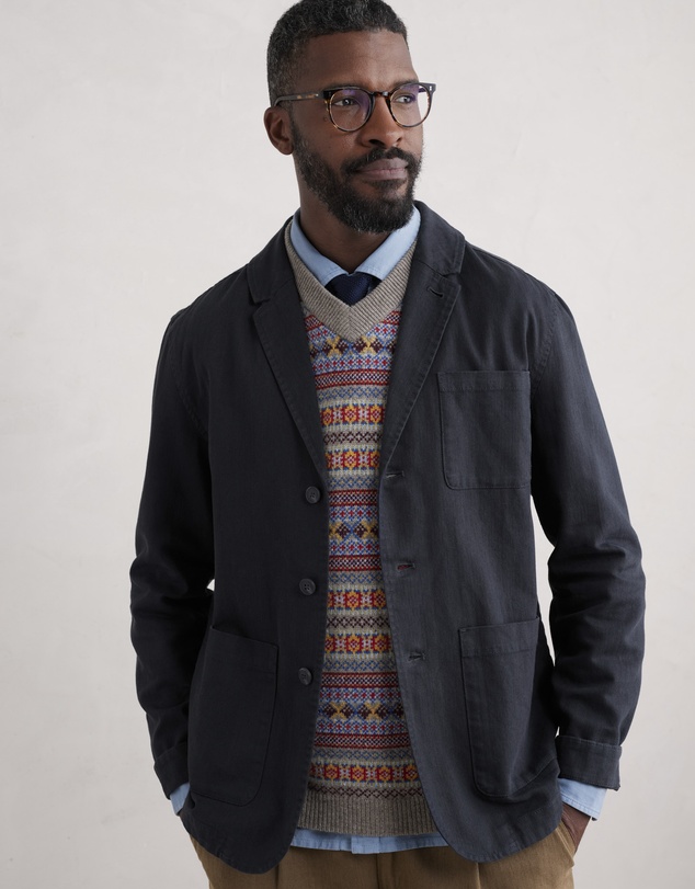Seasalt - Seasalt Cornwall Navy Tollgate Jacket