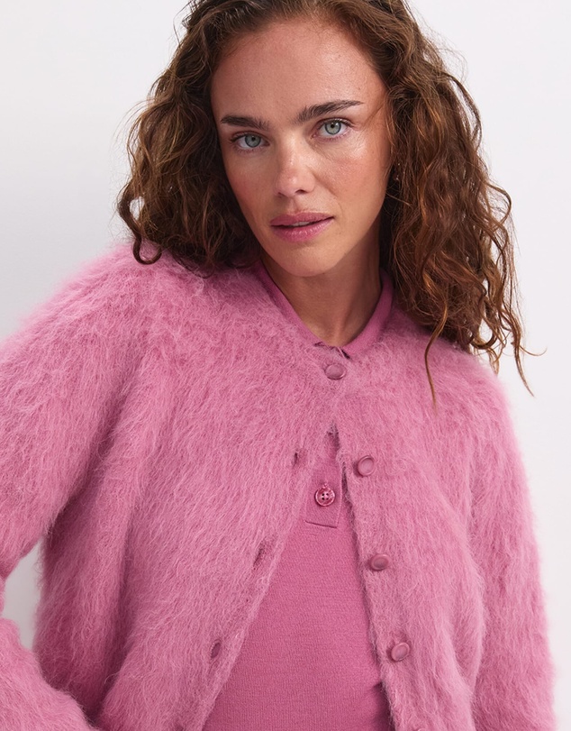 Sportscraft - Alpaca Blend Cropped Cardigan