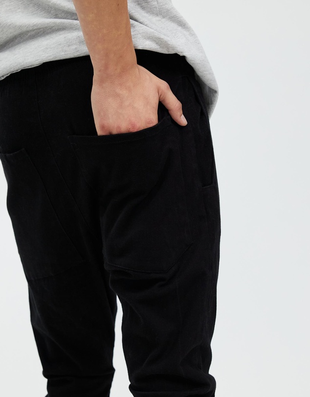 Surrounded By Ghosts - The Litharge Dropped Crotch Drawstring Pants