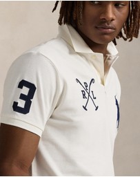 Polo Ralph Lauren - Custom Slim Fit Big Pony Mesh Polo Shirt
