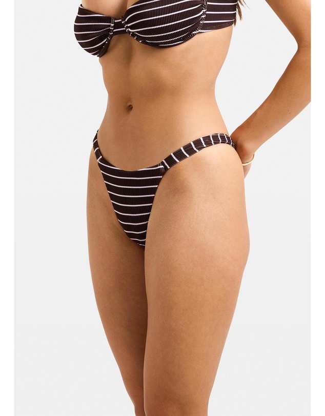 Subtitled - Rib Thick Band Bikini Bottom