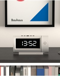 Newgate - Newgate Pil Led Alarm Clock White